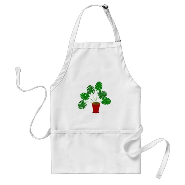 Mothers Day Monstera Plant Standard Apron (Front)