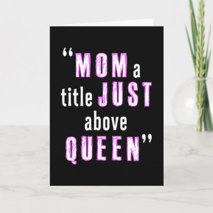 Mother's Day Mother Mummy Mothers Mum Funny Gift Card