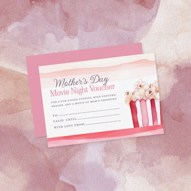 Mother's Day Movie Night Gift Certificate (Creator Uploaded)