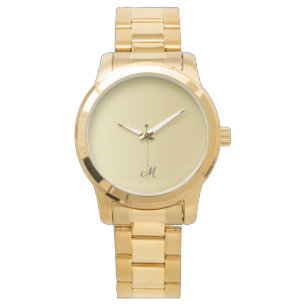 Mother's Day Mum Gift Personalise Gold Watch