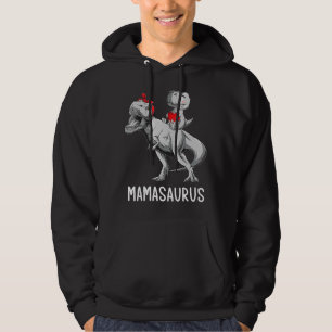 Mother's Day Mum Mamasaurus Dinosaur Mama Rex Saur Hoodie