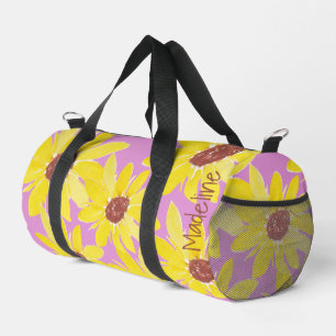 Mothers Day Mum Sunflowers Duffle Bag