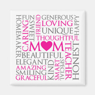 Mothers Day Mum Tribute Magnet