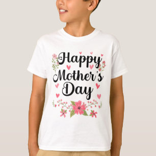 Mother's Day Mummy Cute Floral Women For Mum Grand T-Shirt