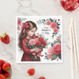 Mother's Day Napkin
