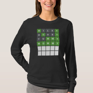 Mother's Day New Mum Of Baby Word Guessing Game 1 T-Shirt