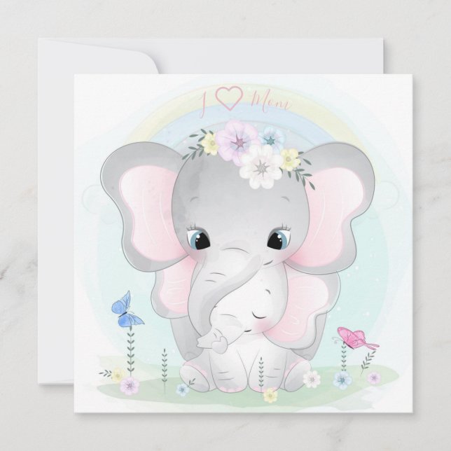 Mother's Day Note Card (Front)