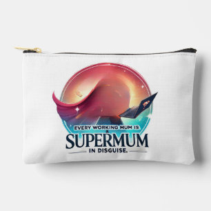Mother's Day office gift Supermum AI art Accessory Pouch