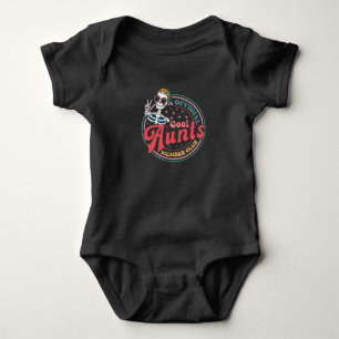 Mother's Day Official Member Cool Aunts Club Skull Baby Bodysuit