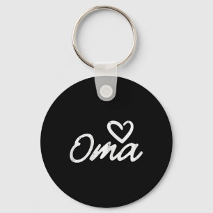 Mothers Day Oma Heart Cute Love Grandma Nana Mimi Key Ring