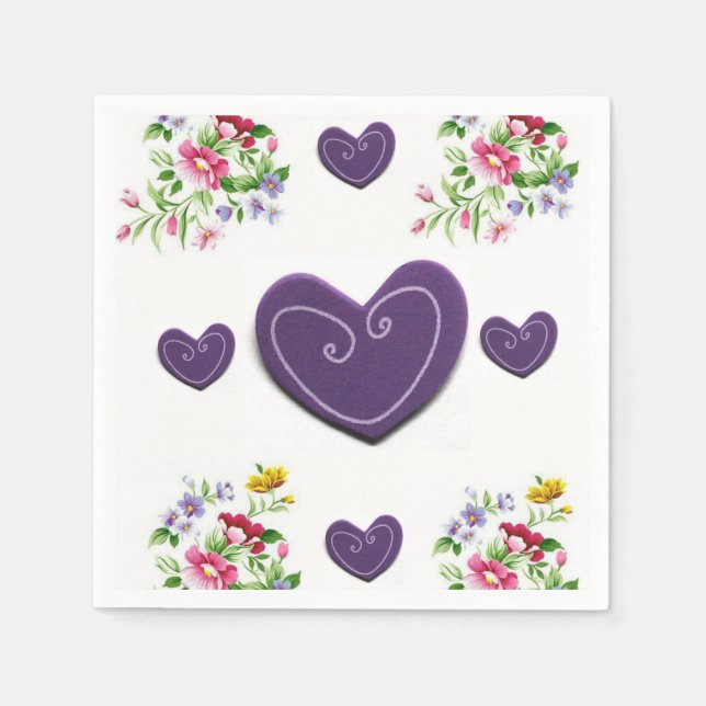 Mother's Day Paper Napkins (Front)