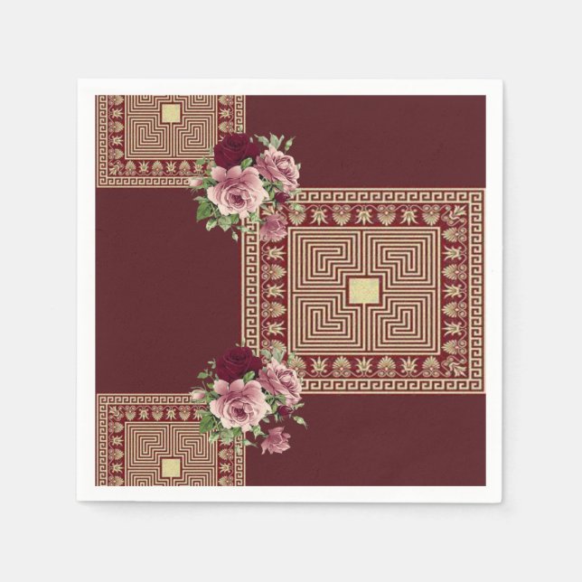 Mother's Day Paper Napkins (Front)