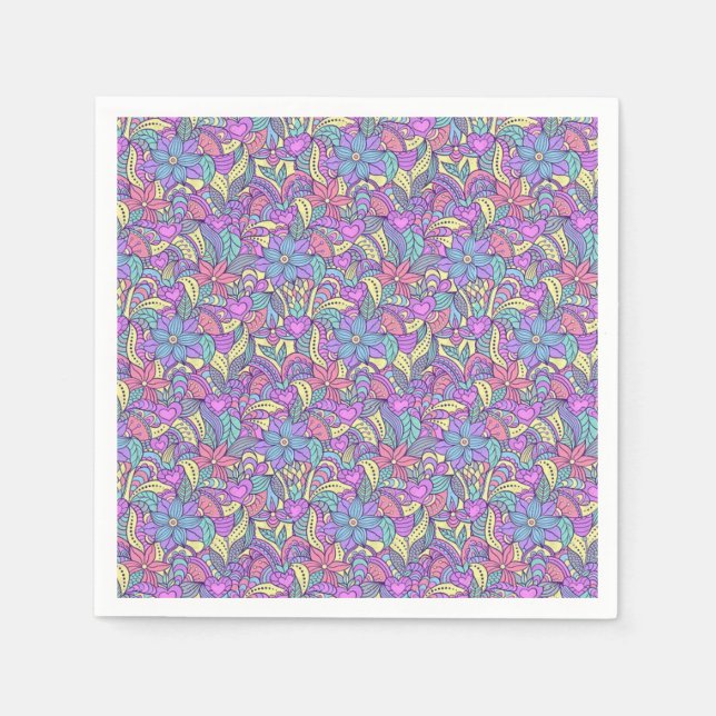 Mother's Day Paper Napkins (Front)