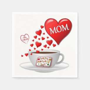 Mother's Day Paper Napkins