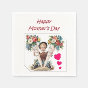Mother's Day Paper Napkins