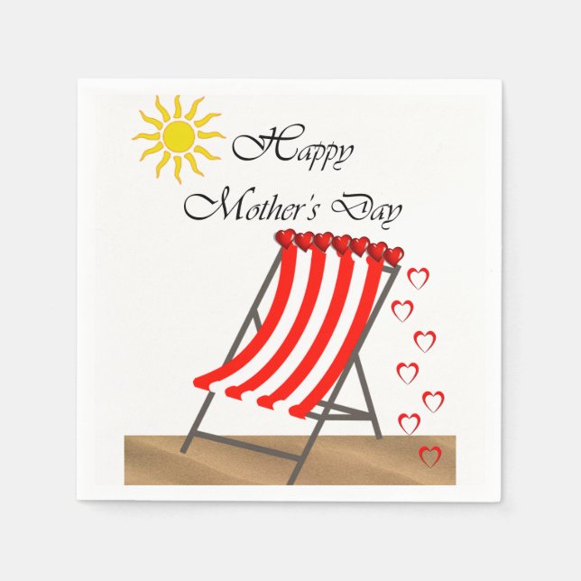 Mother's Day Paper Napkins (Front)