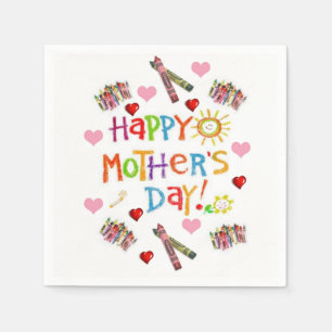 Mother's Day Paper Napkins