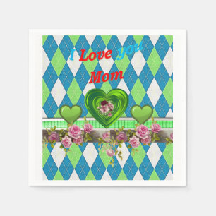 Mother's Day Paper Napkins