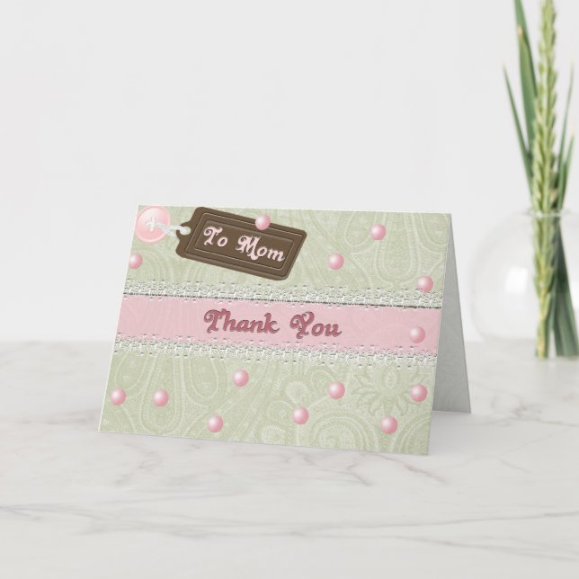 Mother's day pearls card (Front)