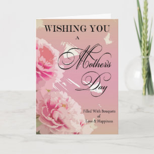 Mother's Day Peonies Mother's Day Card