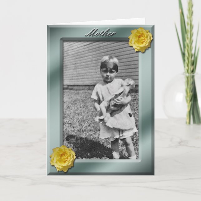 Mother's Day Photo Card Template (Front)
