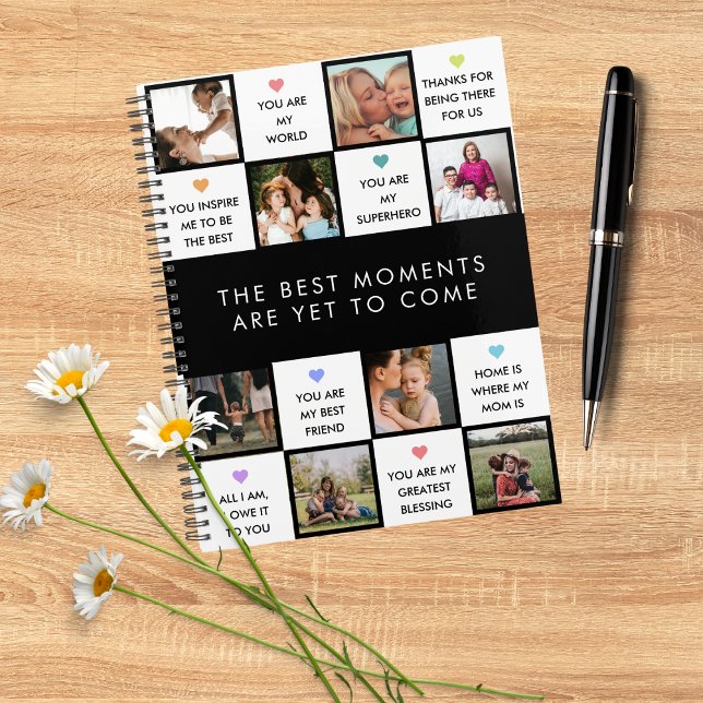 Mothers Day Photo Collage With Best Mum Quotes Planner (Creator Uploaded)