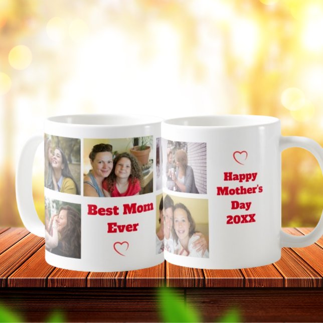 Mother's Day Photo with Text Coffee Mug (Creator Uploaded)