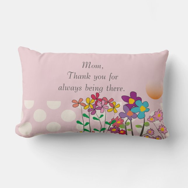 Mother's Day Pillow Thank You mum (Front)