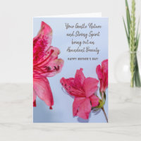 Mother's Day Pink Floral Photo Arrangement