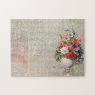 Mother's Day Planter Colourful Flowers Newspaper Jigsaw Puzzle