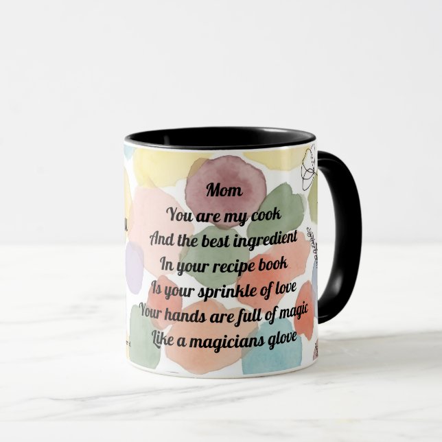 Mother's Day Poem Mug (Front Right)