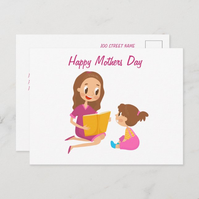Mothers Day Postcard  (Front/Back)