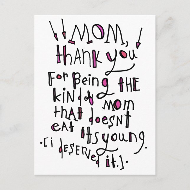 Mother's Day Postcard (Front)