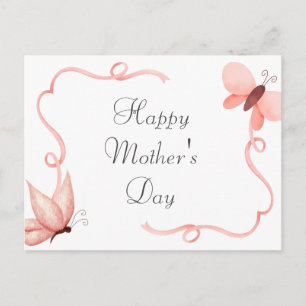 Mother's Day postcard, Happy Mama's Day Greeting Invitation Postcard