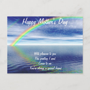 Mother's day postcards-to a special friend postcard