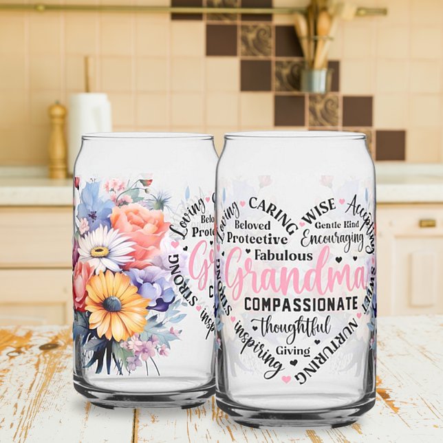 Mother's Day Printed Can Glasses (Creator Uploaded)