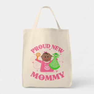 Mother's Day Proud New Mum of Daughter - Ethnic Tote Bag