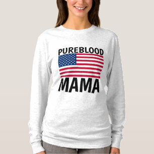 MOTHER'S DAY PUREBLOOD MOM T-SHIRTS 