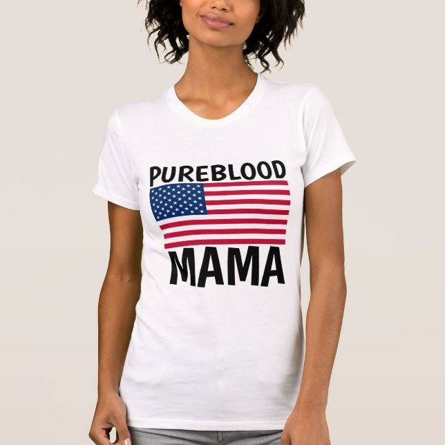 MOTHER'S DAY PUREBLOOD MOM T-SHIRTS  (Front)