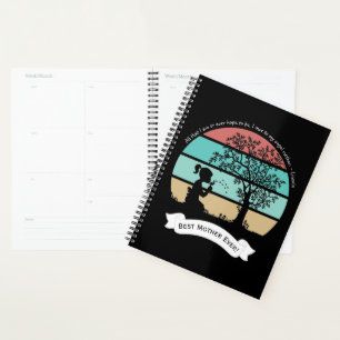 Mother's Day Quote Sitting Under Tree Angel Mother Planner