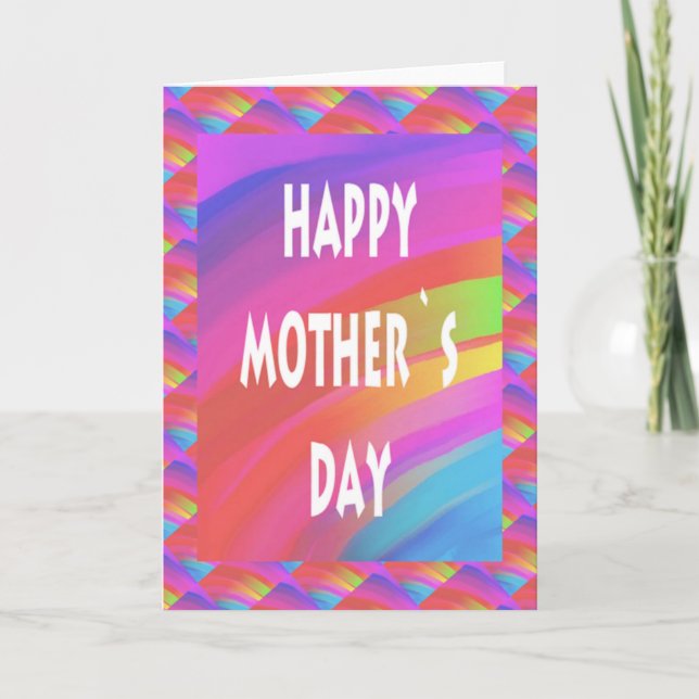 Mothers Day-Rainbow Card (Front)
