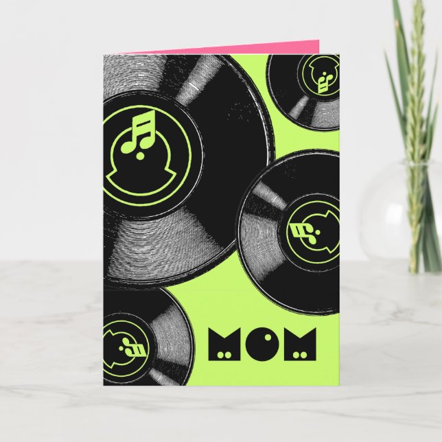 Mother's Day Records Card (Front)