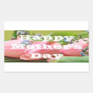 Mother's Day Rectangular Sticker