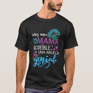 Mother'S Day Retired Grandmother Great Mum And Gra T-Shirt