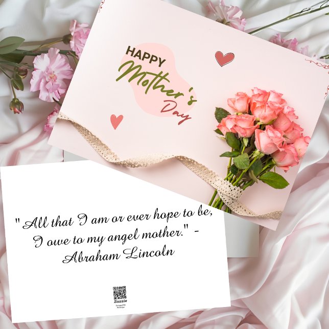 Mother's Day Rose Greeting Card (Creator Uploaded)