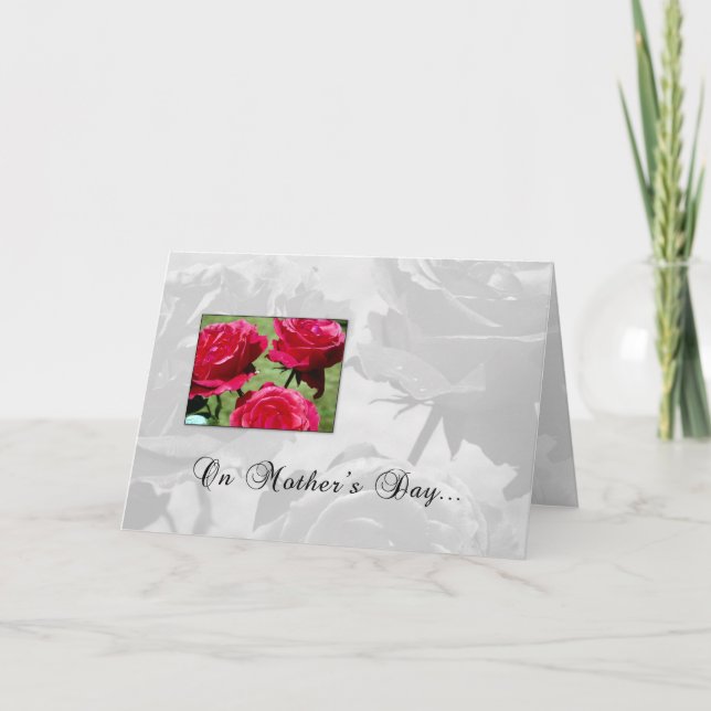 Mother's Day Roses Card (Front)