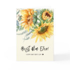 Mother's Day Rustic Sunflower Eucalyptus Greenery