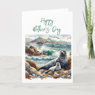 Mother's Day Seal Greeting Card