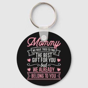 Mothers Day Shirt For Mum From Daughter Son Best M Key Ring