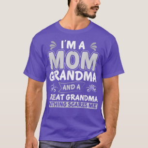 Mothers Day Shirts I'm A Mum Grandma Great Nothing